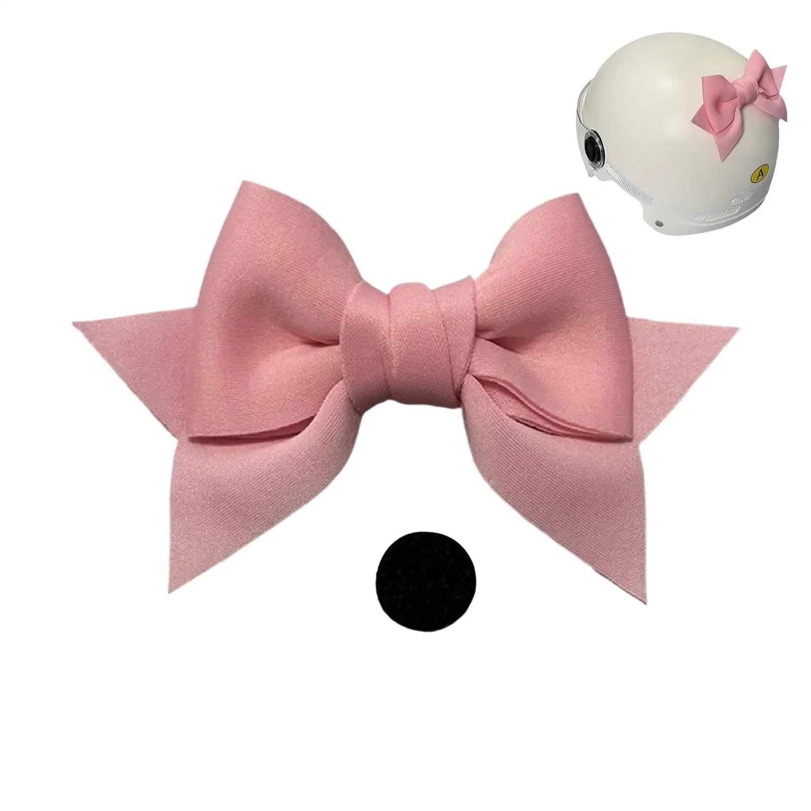 Helmet Bow 3D Fashion Removable Motorcycle Bow Cute Helmet Decoration for Women Riding Commuting Cycling Travel Sports