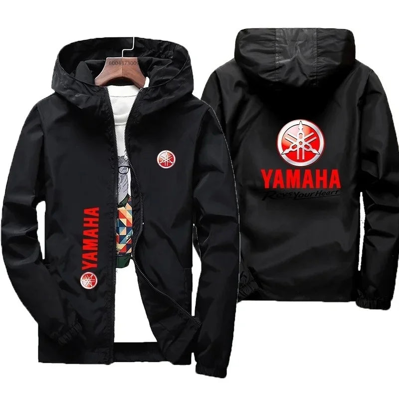 Yamaha Men's Windproof Motorcycle Jacket 2026 Spring Autumn Outdoor Leisure Off-Road Bicycle Riding Vest for Men