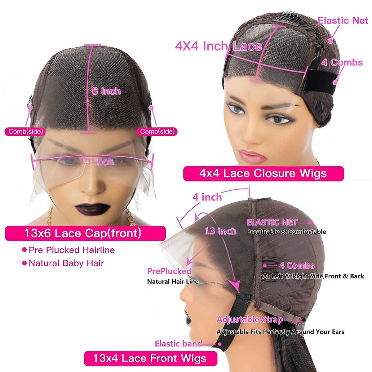 13x4 HD Lace Front Loose Bouncy Curly Wig Human Hair Ombre Highlight P4/27 Bouncy Curly Glueless Wig for Woman Ready to Wear Wig