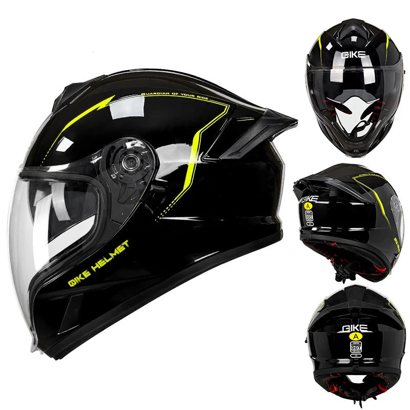Full Face Motorcycle Helmets Latest Downhill Racing Motorbike Riding Casco Capacete De Moto DOT Approved For Men Women Kask