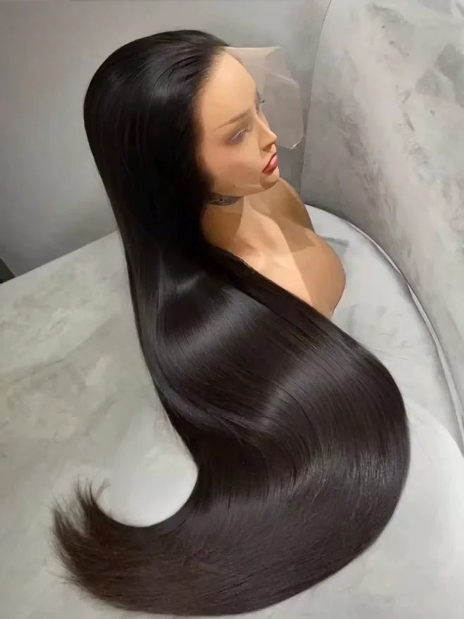 200 Density 40Inch 13x4 Straight Lace Front Wigs Human Hair Pre Plucked 13x6 Frontal Wigs Human Hair Wigs For Women