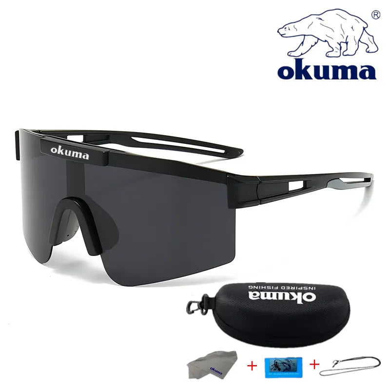 Okuma's new riding polarized sunglasses, motorcycle sports glasses, outdoor climbing sunglasses, UV400