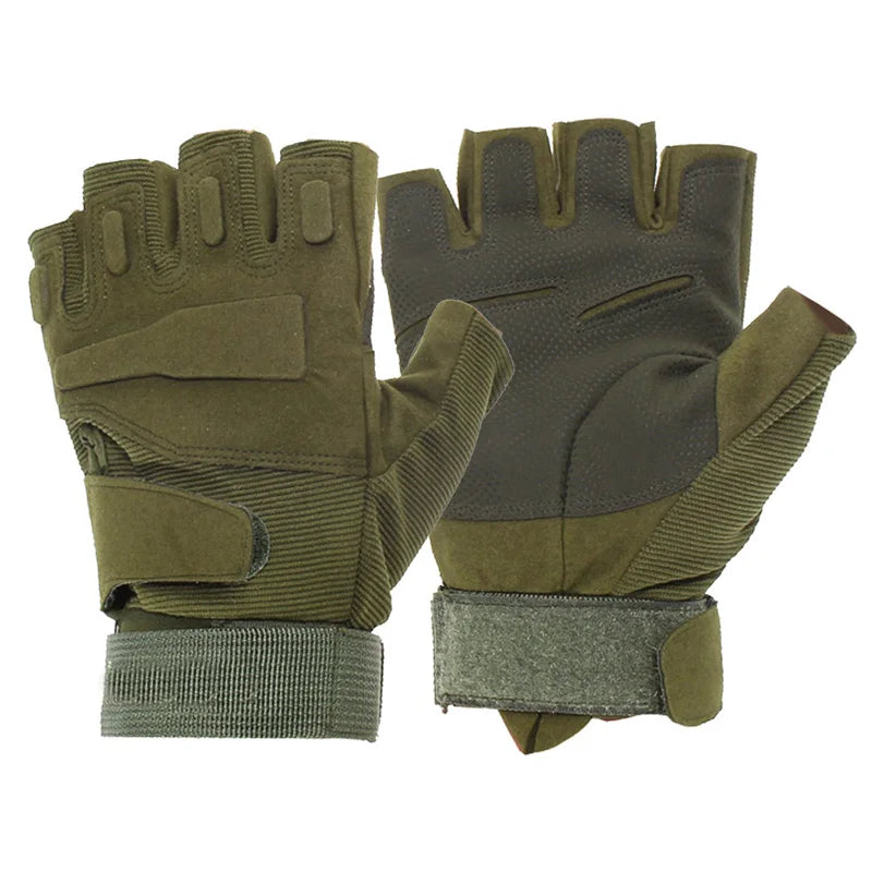 Hunting Riding Tactical Gloves Cycling Glove Sport Climbing Paintball Shooting Ski Full Half Finger Motorcycle Non-slip Gloves