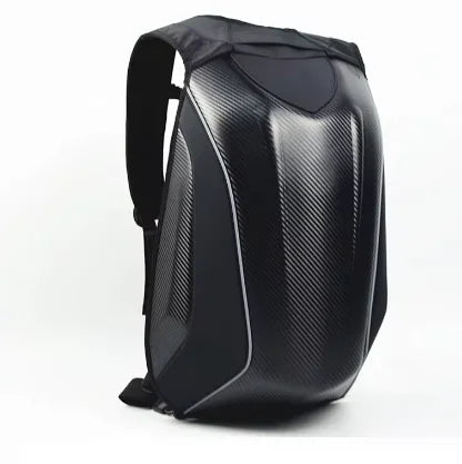 New Carbon Fiber Waterproof Backpack Motorcycle Helmet Luggage Motocross Riding Racing Moto Travel Storage Bag Box sacoche moto2