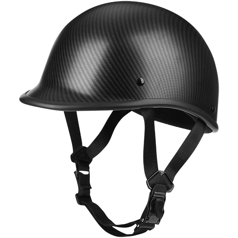 Motorcycle Half Helmet German Vintage Helmet Moto Motorcycle Open Face retro scooter half Helmet Biker Pilot Helmet