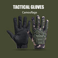 Motorcycle Riding Full Finger Tactical Gloves Outdoor Training Wear-resistant Breathable Anti Slip Protective Motorcycle Gloves
