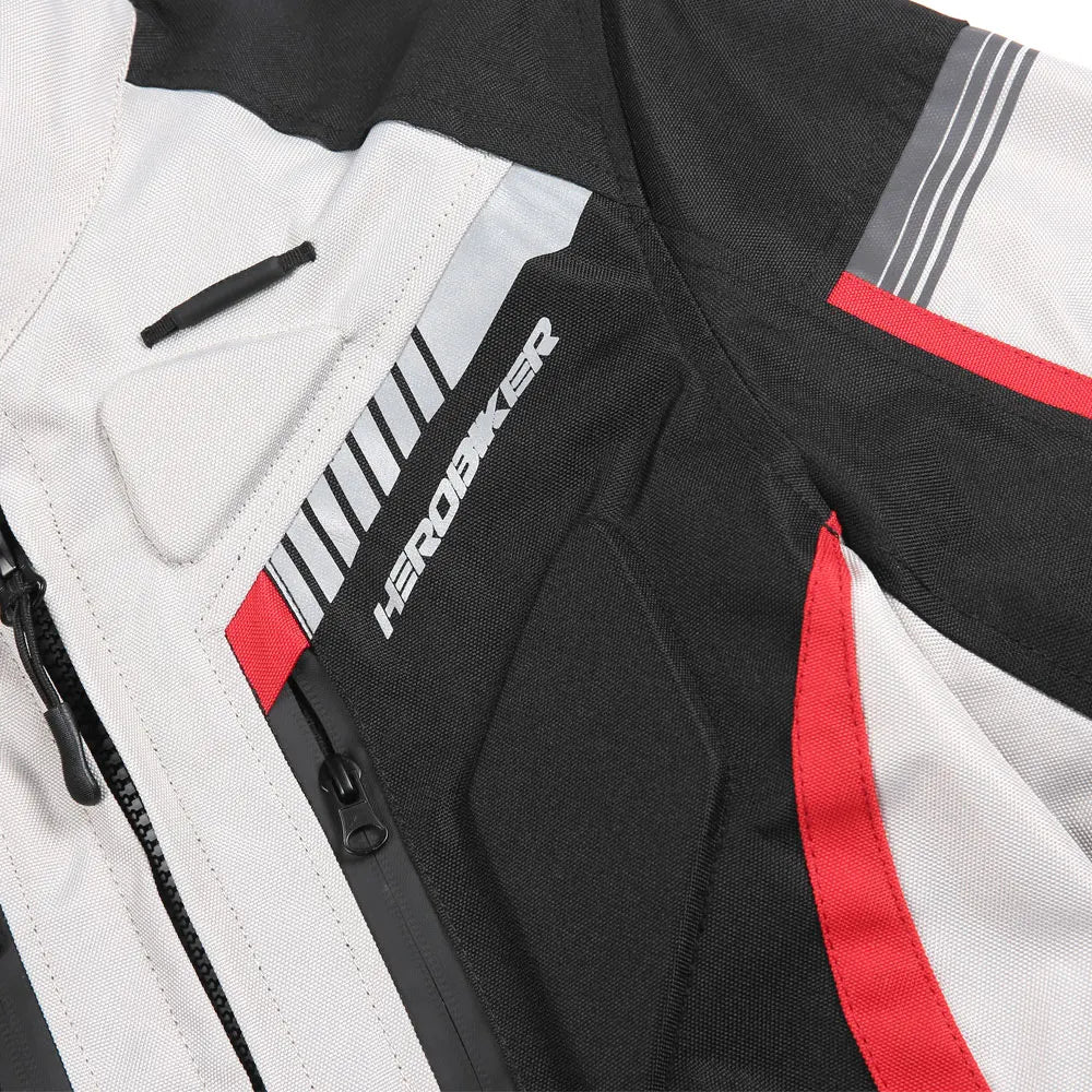 Waterproof Motorcycle Jacket Man Riding Racing Jacket Motocross Jacket Moto Pants Moto Protection With Removeable Linner