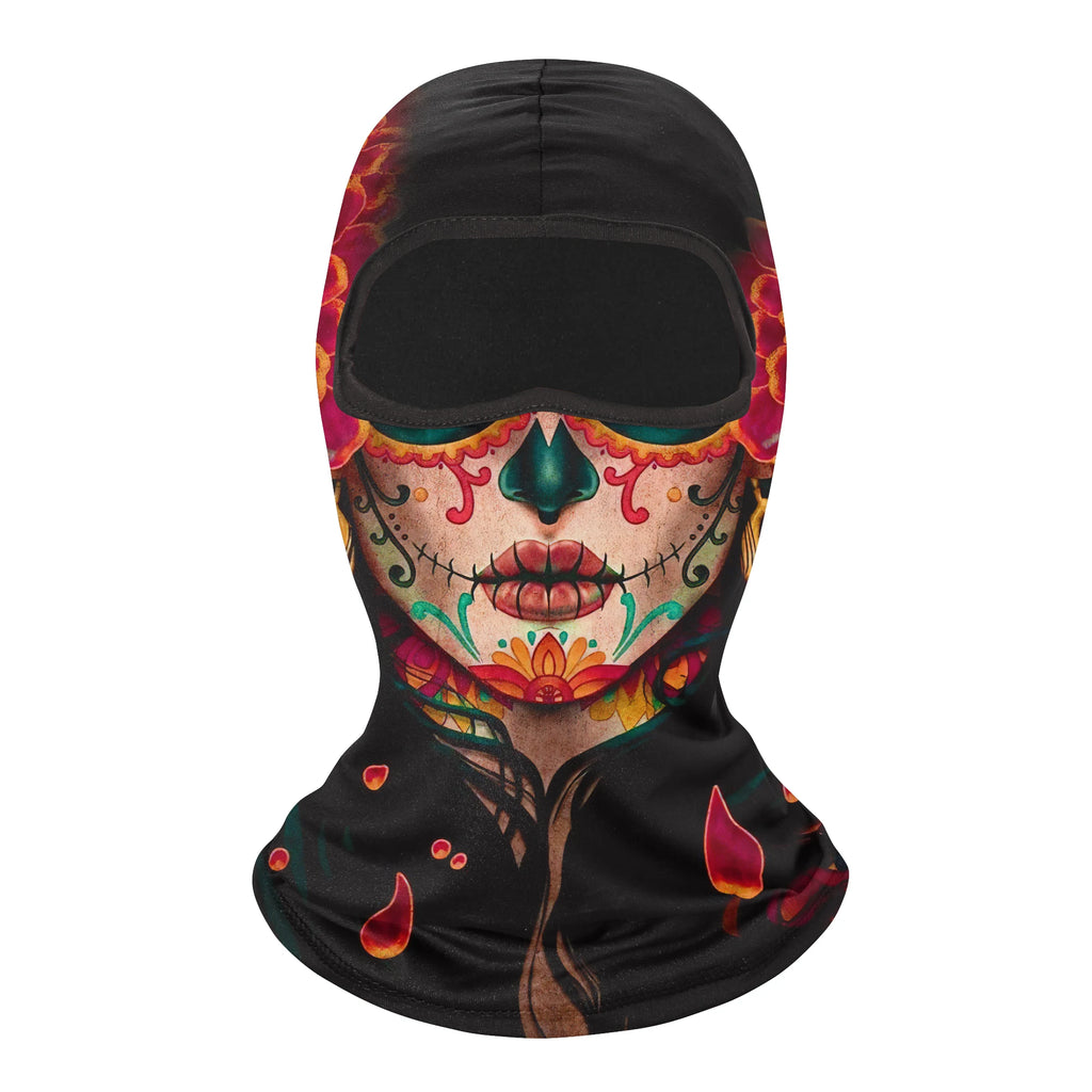 Outdoor Sunscreen Balaclava Motorcycle Skull Face Mask Quick-dry Riding Helmet Liner Cap Venom Ski Mask MTB Bicycle Headgear