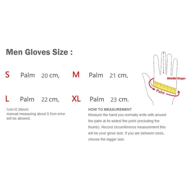 Male Spring 2025 New Leather Gloves Men Top Quality Pure Goatskin No Lining Unlined Breathable Driving Full Finger Mittens
