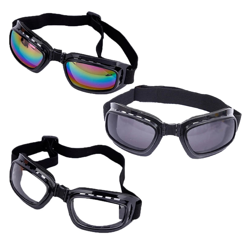Motorcycle Foldable Riding Goggles Anti Glare Anti-UV Sunglasses Windproof Protection Sports Goggles Glasses Moto Accessories