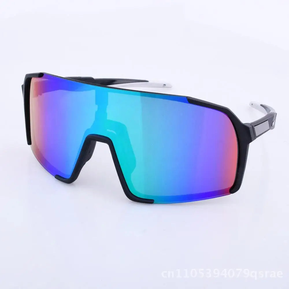 TR90 Sports Riding Glasses Interchangeable Lenses Motorcycle Goggles Unisex Outdoor Riding Sunglasses Windproof Dazzling Colors