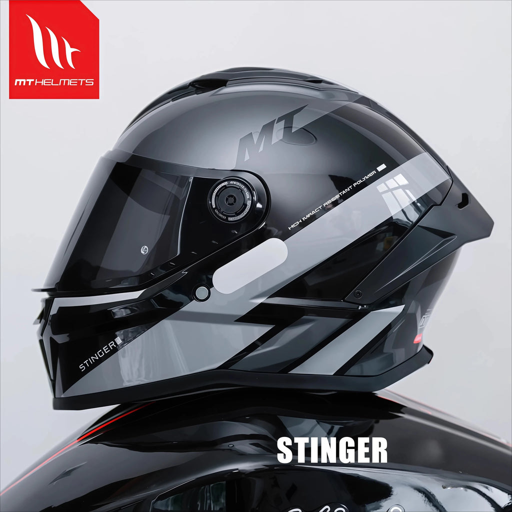 2025 MT Stinger 2 Motorcycle Helmet Full Face Dual Lens Helmet ECE DOT Certification Men Off-road Racing Casco Para Moto