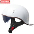 Retro Motorcycle Helmet Men Women Motorbike Half Helmet Riding Racing Moto Helmet DOT Certification Protection Vintage