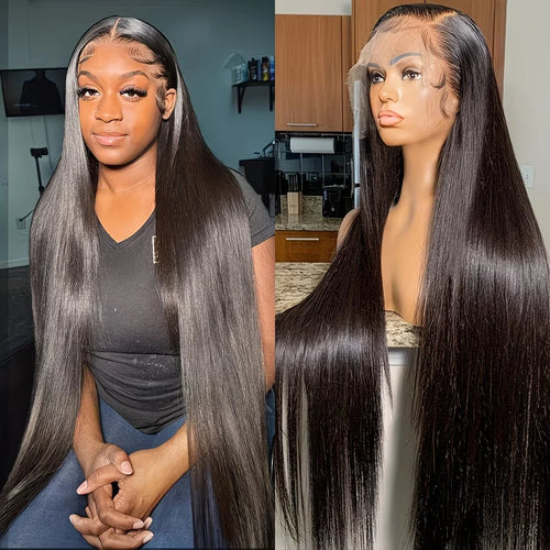 40 Inch Burmese Curly Kinky HD Lace Front Pre-Plucked 13x6 Full Lace Base & Spiral End Wig for Natural Volume Bouncing Curls
