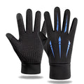Warm Cycling Gloves for Men Autumn Winter Fishing Non-slip Motorcycle Water-Repellent Touch Screen Wear Resistant Driving Gloves