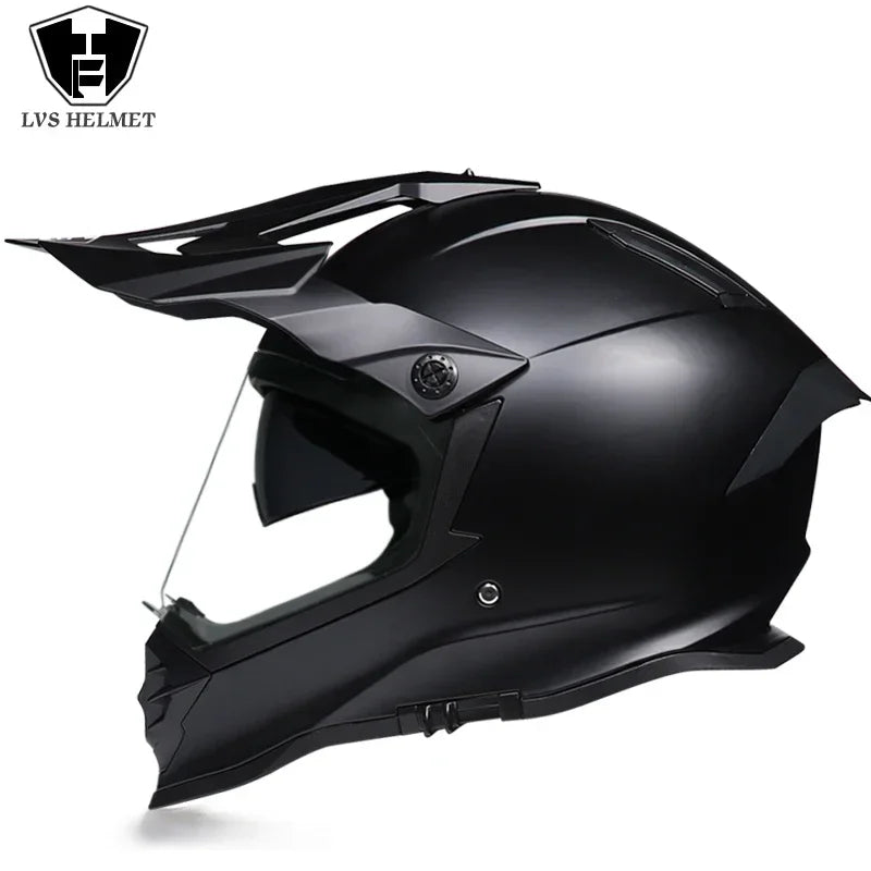 New Motorcycle Helmet Full Face Double Lens Off-Road Racing Helmet Four Seasons Cascos Para Moto Capacete De Moto DOT Casco Moto
