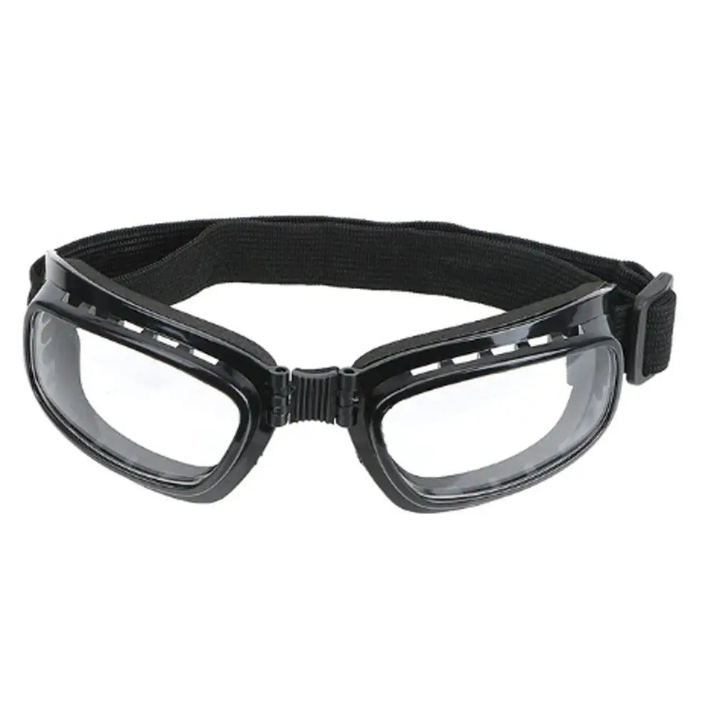 Sports Goggles Windproof Cycling Glasses Foldable Vintage Snowboard Goggles Multifunctional Adjustable Motorcycle Glasses Riding