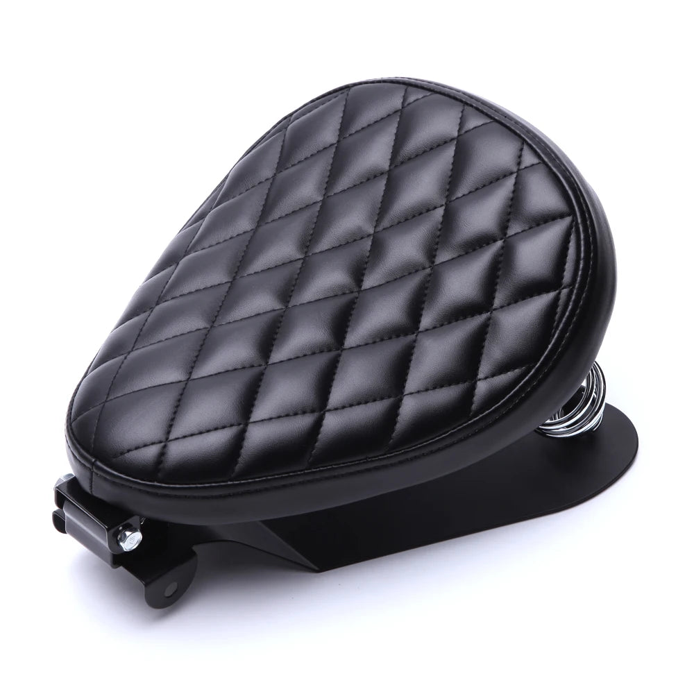 Universal Moto Bobber Motorcycle Solo Seat Chopper Saddle Vintage Cushion Parts For Harley Davidson Iron 883 Sportster Softail