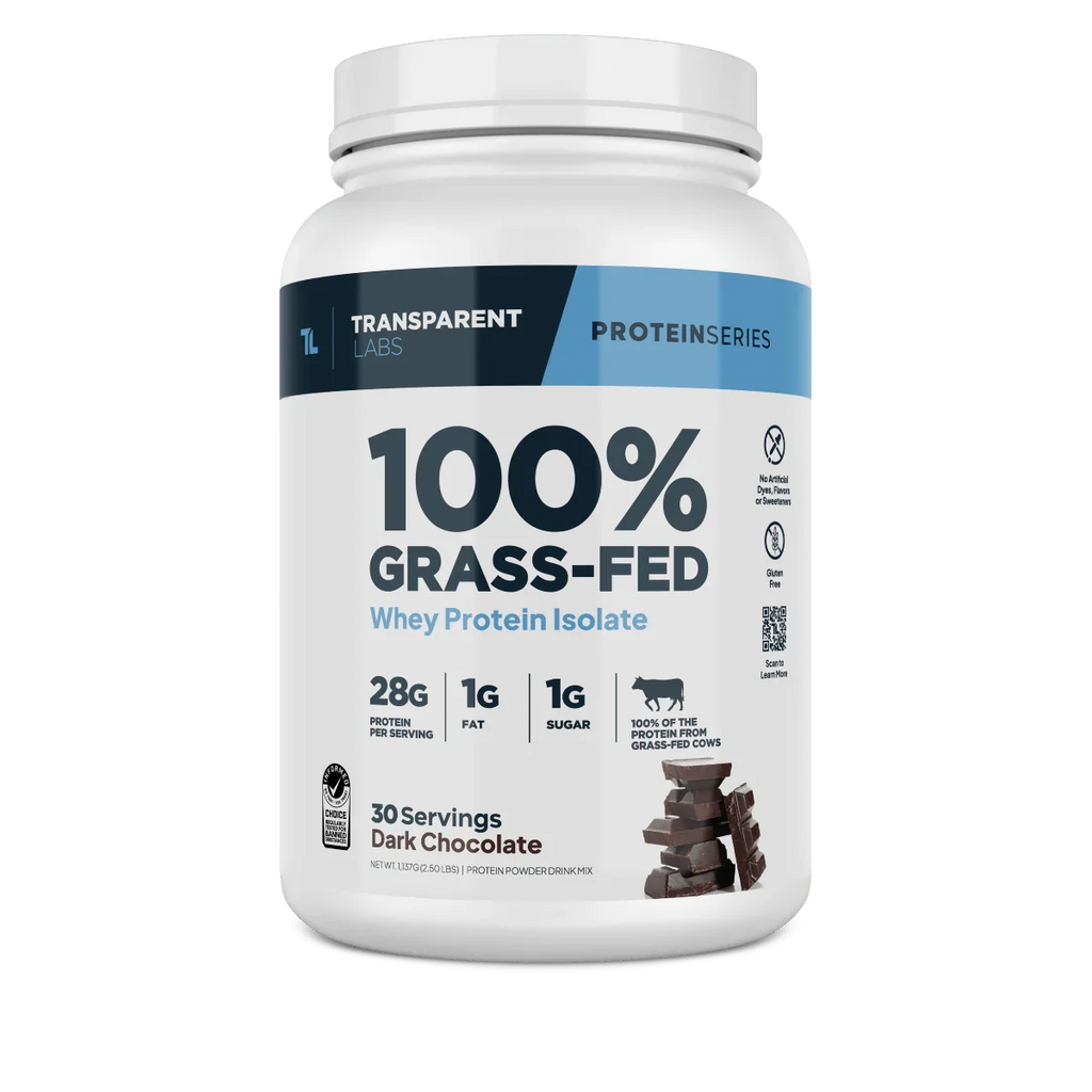 Transparent Labs 100% Grass Fed Whey Isolate (30 Ser)