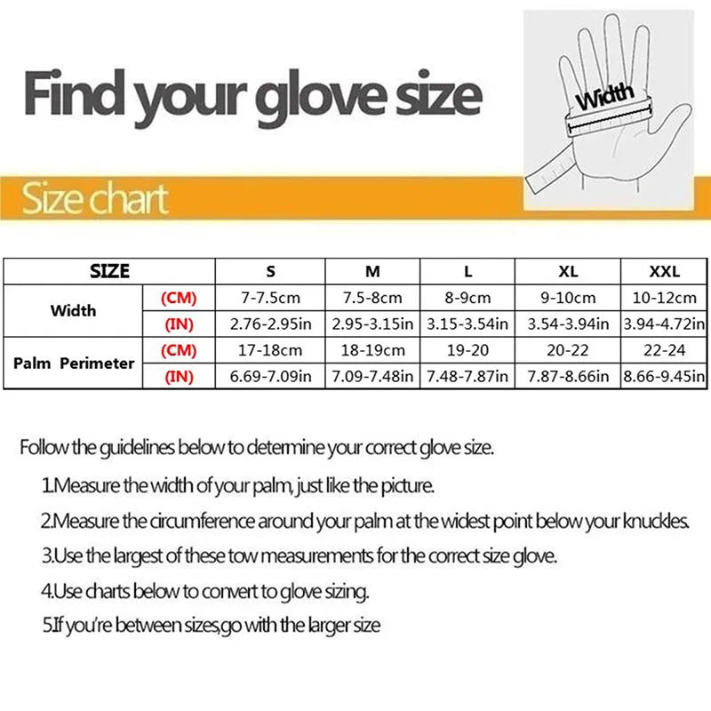 Winter Warm Cycling Gloves Bicycle Warm Touchscreen Full Finger Glove Waterproof Outdoor Bike Skiing Fishing Motorcycle Riding