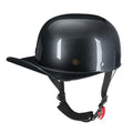Retro Motorcycle ATV Helmet Open Face Helmet Strong and Drop Resistant Half Helmet for Head Circumference 58-60cm