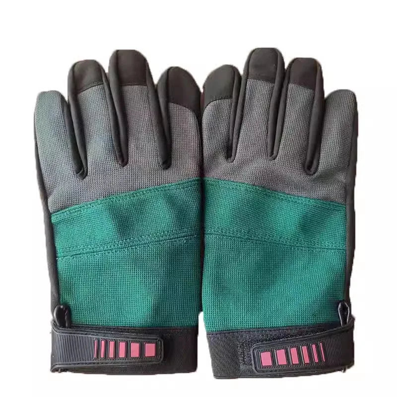 Motorcycle Riding Gloves Drill Work Gloves Sturdy Outdoor Car Repair Woodworking Electrical Tools Gloves