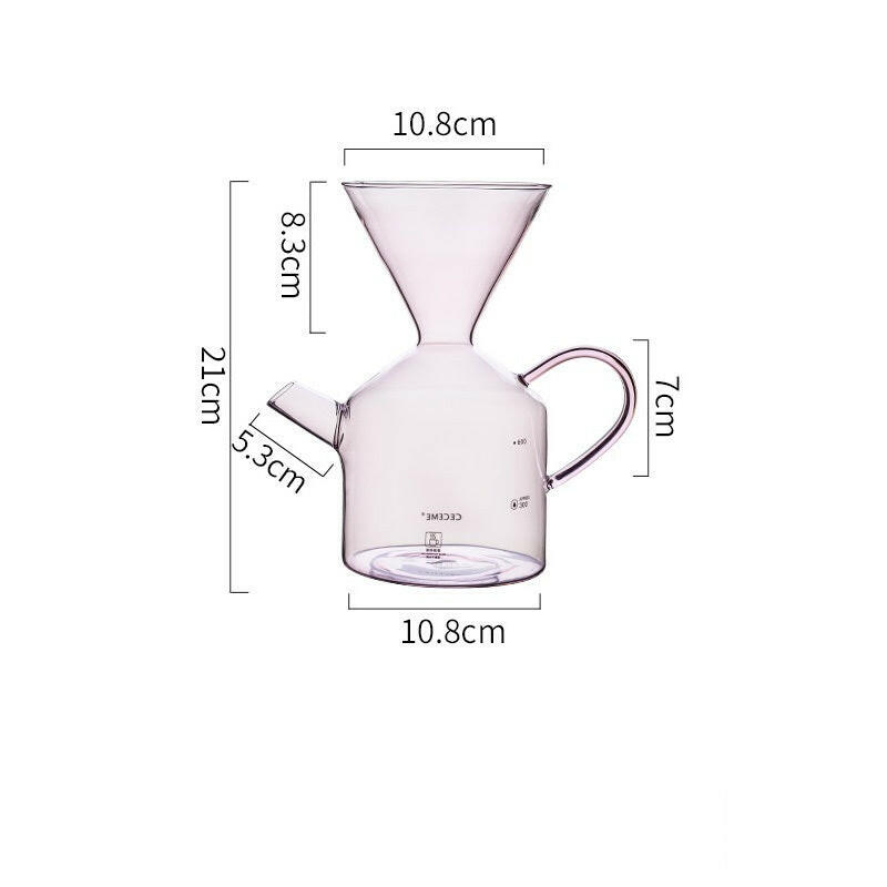 Household  American Glass All-in-one Pour-over - Coffee Maker Set