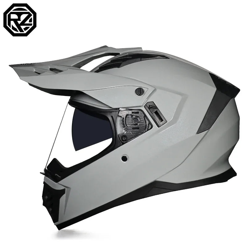 ORZ Off-Road Motorcycle Helmet with Sunshield Moto-Cross Motocross Helmet Racing Moto DOT cascos