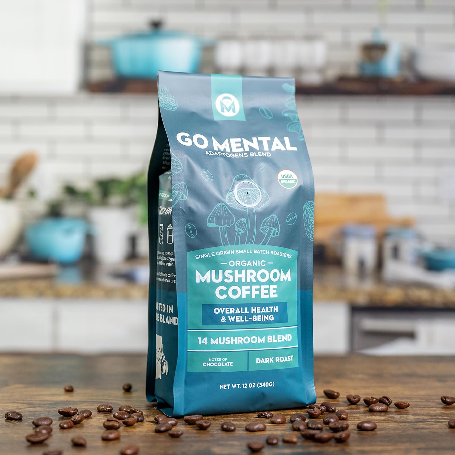 14 Mushroom Coffee Adaptogens Blend