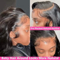 40 44 Inch Body Wave Lace Front Human Hair Wig 13x4 13x6 Hd Pre Plucked With Baby Hair Loose Wave Lace Front Wig For Black Women