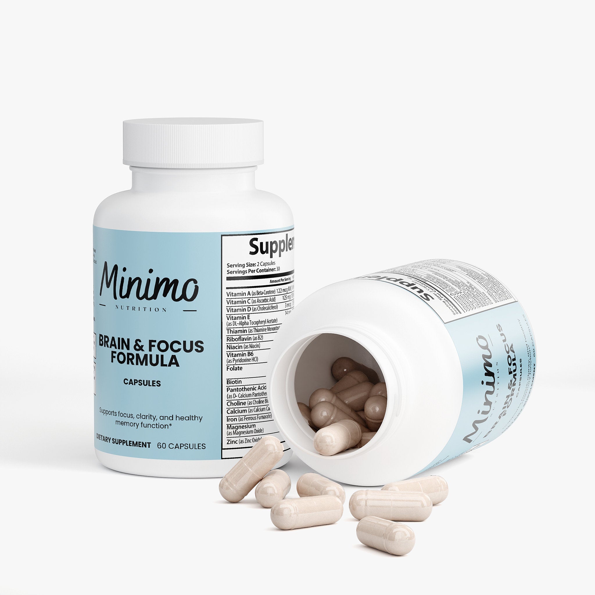 Brain & Focus Formula, 60 ct.