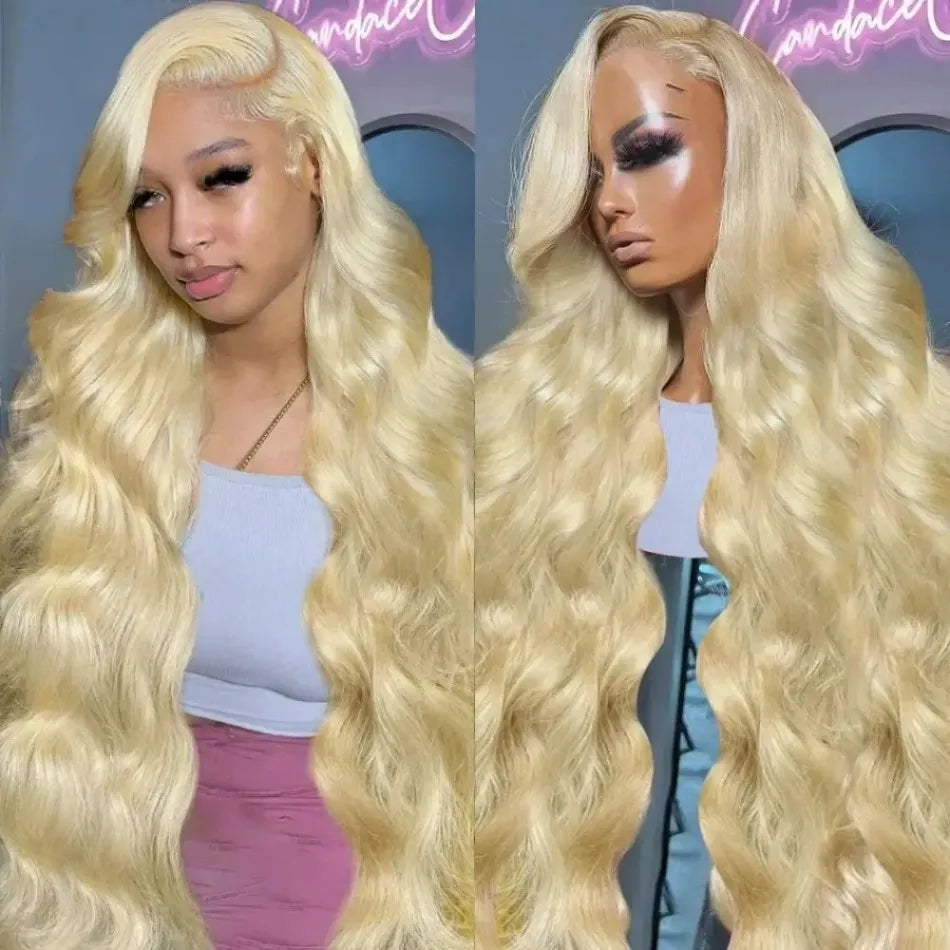 613 HD Lace Frontal Wig 13x6 Human Hair Wigs 30 Inch Body Wave Wig 250 Density Transparent Lace Brazilian Hair Summer Breathable