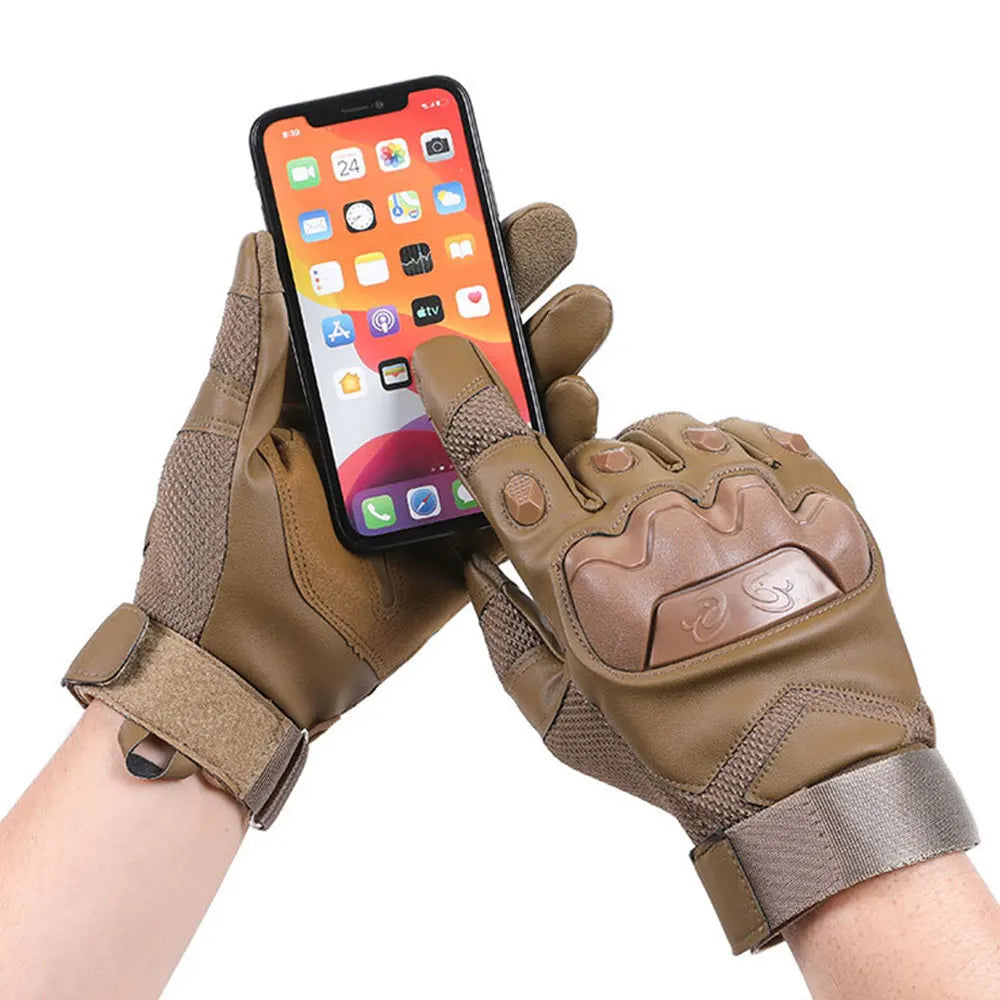 Windproof Warm Motorcycle Gloves Men's Motorbike Riding Touch Screen Moto Motocross Racing Biker Gloves Protective Gear