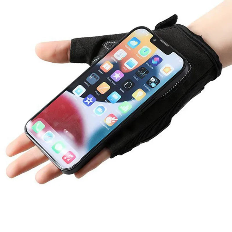 Breathable Motorcycle Gloves Half Finger Wear-Resistant Anti-Slip Racing for Outdoor Cycling Electric Bike Anti-Fall Protection