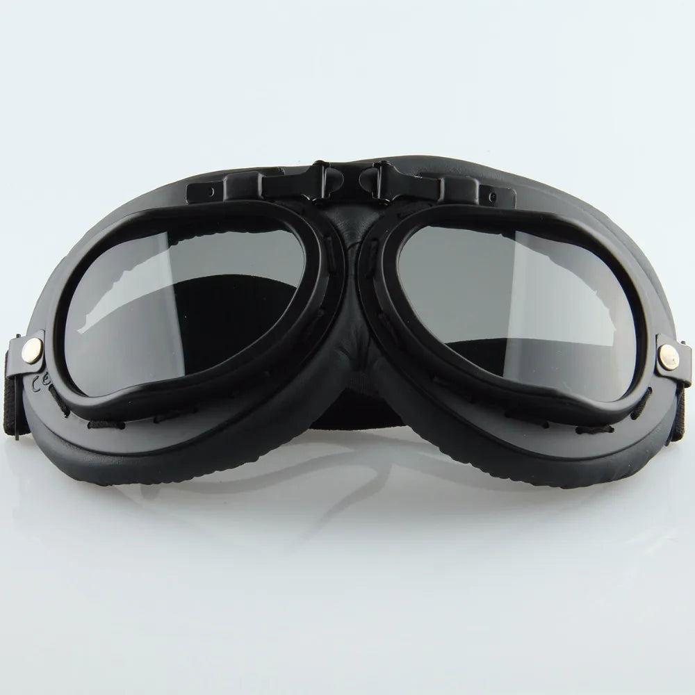 POSSBAY Safety Windproof Motorcycle Glasses Retro Motocross Goggles Eye Protection Cycling Outdoor Dirt Bike Riding Sunglasses