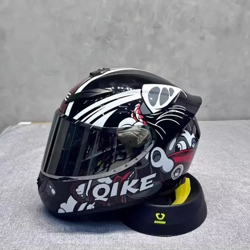 Ultra Durable Touring Full Face Motorcycle Helmet with Soft Lining Designed for Long Rides Comfortable and Reduced Wind Noise