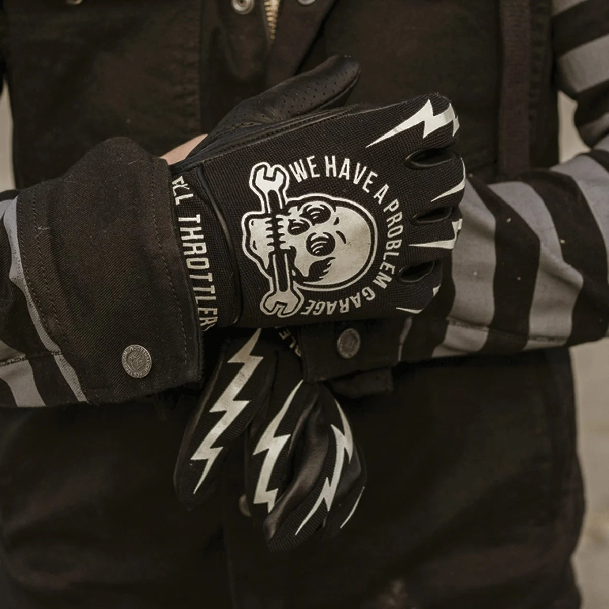 Motorcycle Gloves Motorcycle Gloves Racing Long Hard Shell Leather Riding Gloves Thick Breathable Gloves