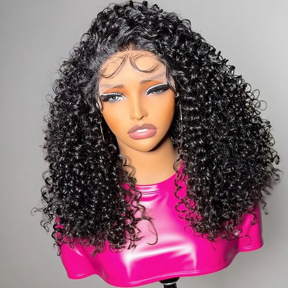 250% Density Water Wave 13x4 13x6 Hd Lace Frontal Wig 7x5 Glueless Human Hair Deep Wave Curly Full Lace Front Wig For Women Remy
