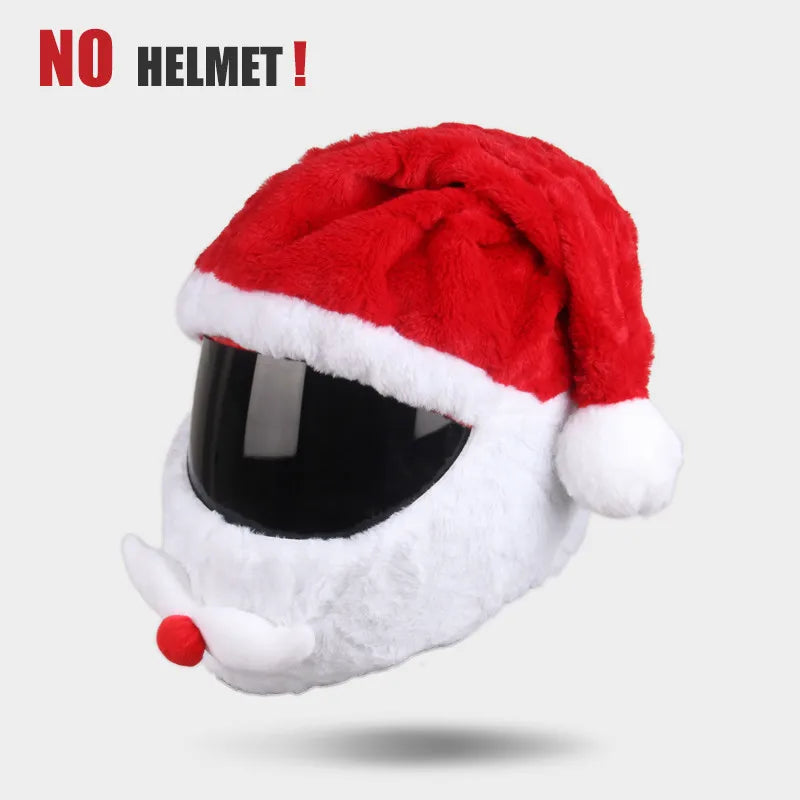 Uchoose Motorcycle Helmet Cover Cartoon Plush Helmets Hat With Crazy Large Flexible Ears Funny Helmet Protective Case For Riding
