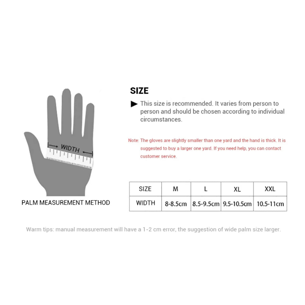 Motorcycle Gloves Summer Waterproof Touch Screen Full Finger Gloves Protective Anti-fall Guantes Moto Non-slip Riding Gloves