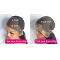 250 Density 13x6 Hd Lace Frontal Wigs Brazilian 32 34 40 Inch Deep Wave Curly Human Hair Wigs 100% For Black Women Preplucked