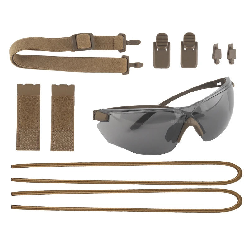 Tactical Glasses Hiking Cycling Motorcycle Windproof Riding Eyewear Outdoor Hunting CS Airsoft Shooting Protection Goggles