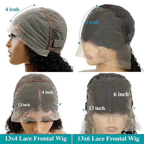 13x4 13x6 HD Transparent Bone Straight Lace Front Wig 200 Density Brazilian Lace Frontal Wigs 7x6 Glueless Max Lace Closure Wigs