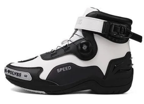 New Motorcycle Boots Men Leather Motos Breathable Anti Slip Wear-resistant Riders Boots Motorbike Racing Ankle Length Shoes