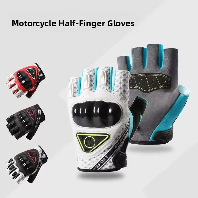 Motorcycle Protective Gloves for Unisex Breathable Anti Slip Touch Screen Gloves Outdoor Off-road Riding Wear-resistant Gloves