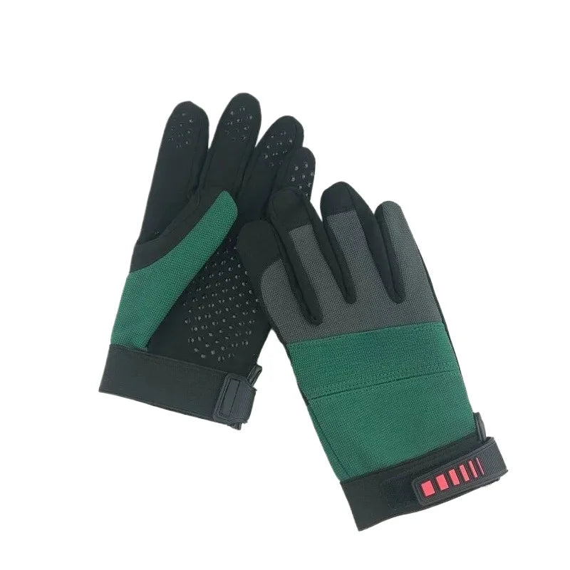 Motorcycle Riding Gloves Drill Work Gloves Sturdy Outdoor Car Repair Woodworking Electrical Tools Gloves