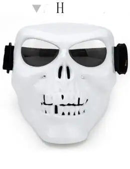 Yolinson Motorcycle Goggles Helmet Mask Outdoor Riding Motocross Skull Windproof Wind Glasses Sandproof Goggle Kinight Equipmetn