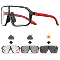 SCVCN New Photochromic Cycling Glasses Motorcycle Bike Riding Outdoor Sport Cycling Sunglasses Men Women Hiking UV400 Goggles