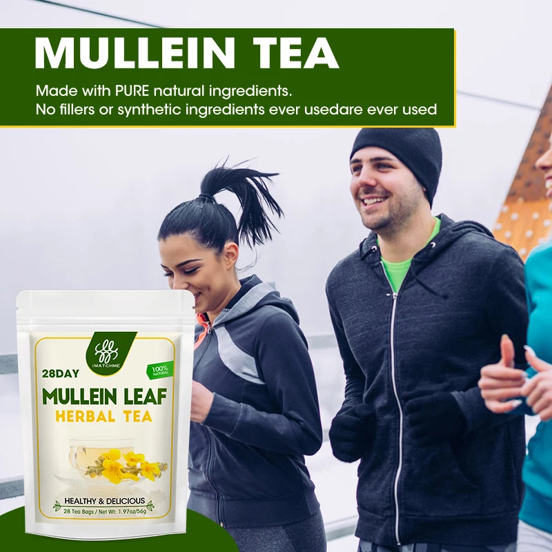 Mullein Leaf Extract Supplement- Herbal Respiratory Supplement - for Lung Cleanse,Support Better Respiratory & Immune Function