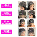 99j Burgundy Lace Frontal Human Hair Wig 250 Density Pre Plucked Red Hair Wig  5X5 HD Straight Lace Front Wig Human